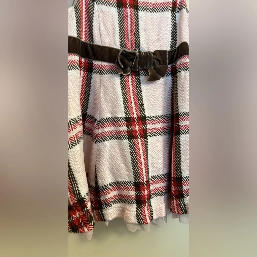 Koala Kids Plaid Ruffled Dress 🌸